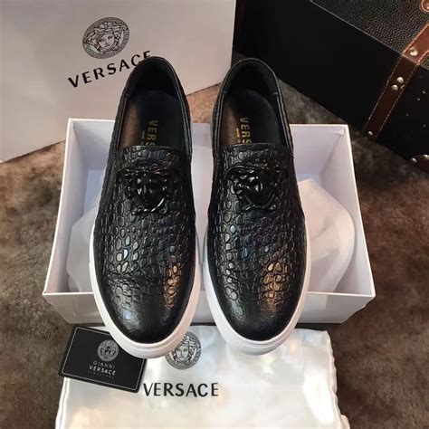 versace leather shoe men|gianni Versace shoes men.